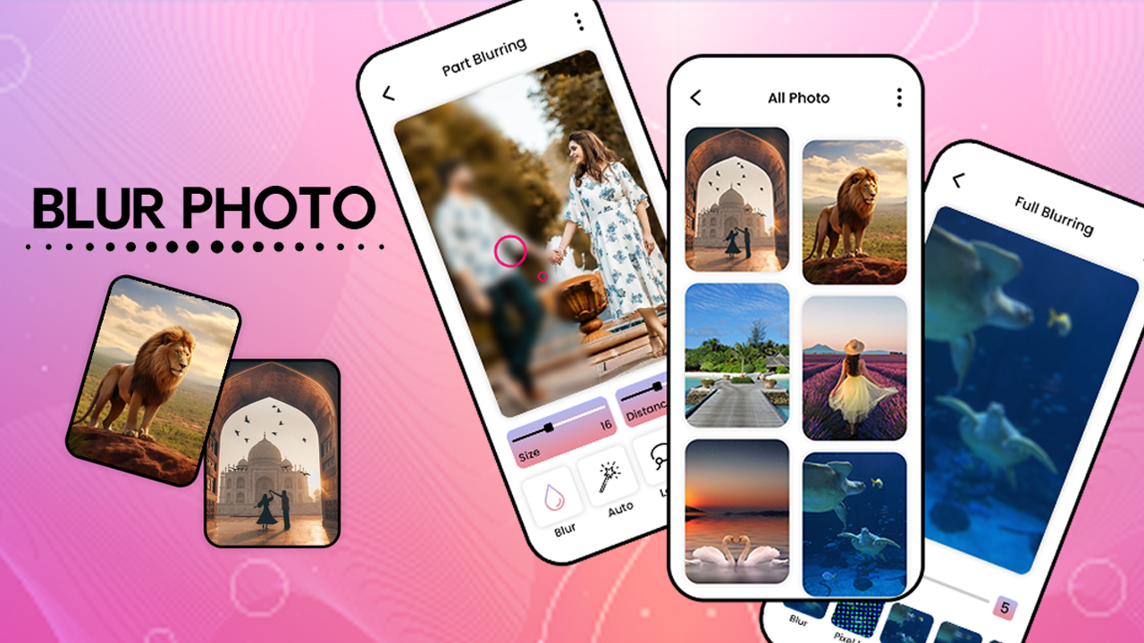Blur Photo Editor Blurry Fixer Blur Effect AI Photo Editor